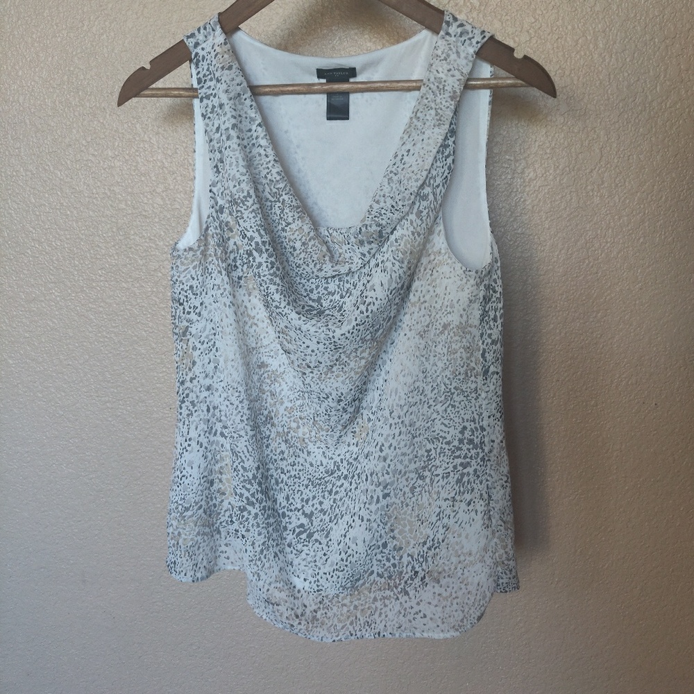 Ann Taylor sleeveless blouse